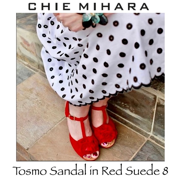 Chie Mihara Shoes - 🍄⬇️ Price Drop Chie Mihara Tosmo in Red Suede